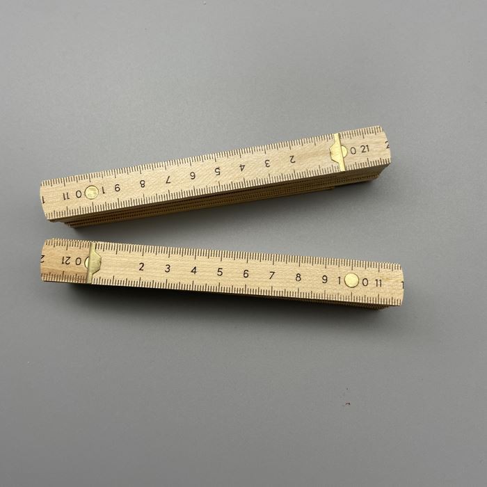 Wooden Folding Ruler 1m